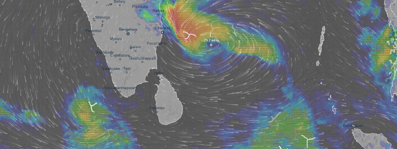 Bay of Bengal depression moving away from SL